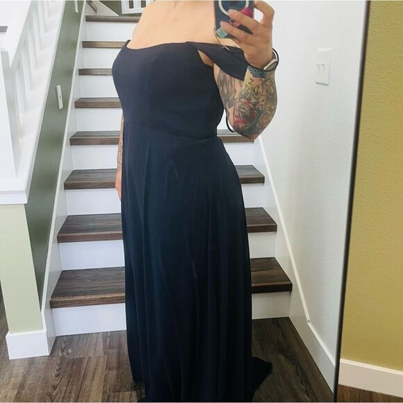 After Six Off the Shoulder Gown - Picture 5 of 13